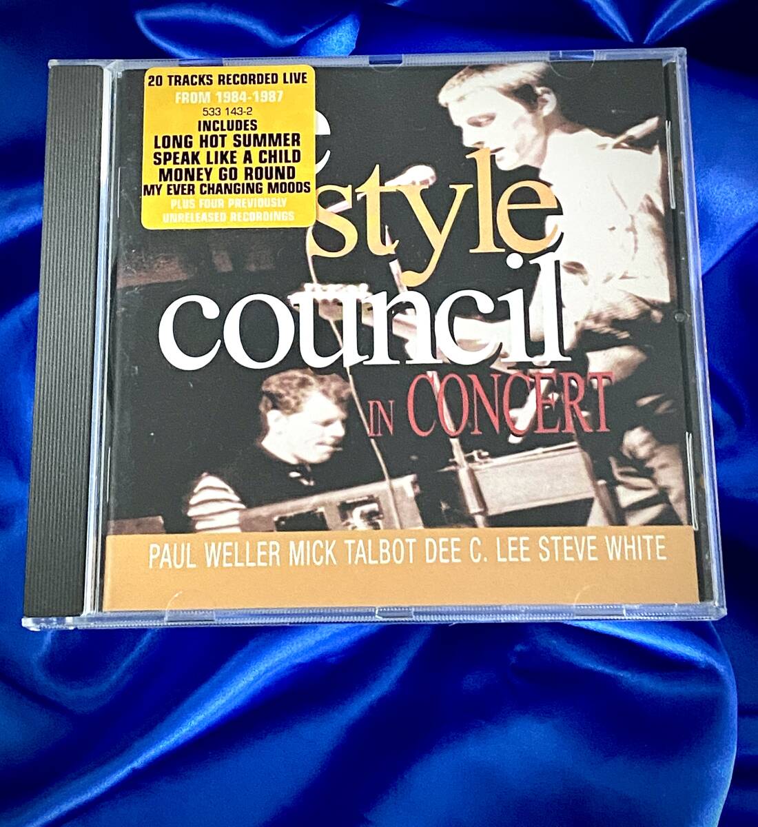 ★The Style Council / In Concert●1998年UKオリジナル初盤533 143-2　スタイルカウンシル PAUL WELLER_画像1