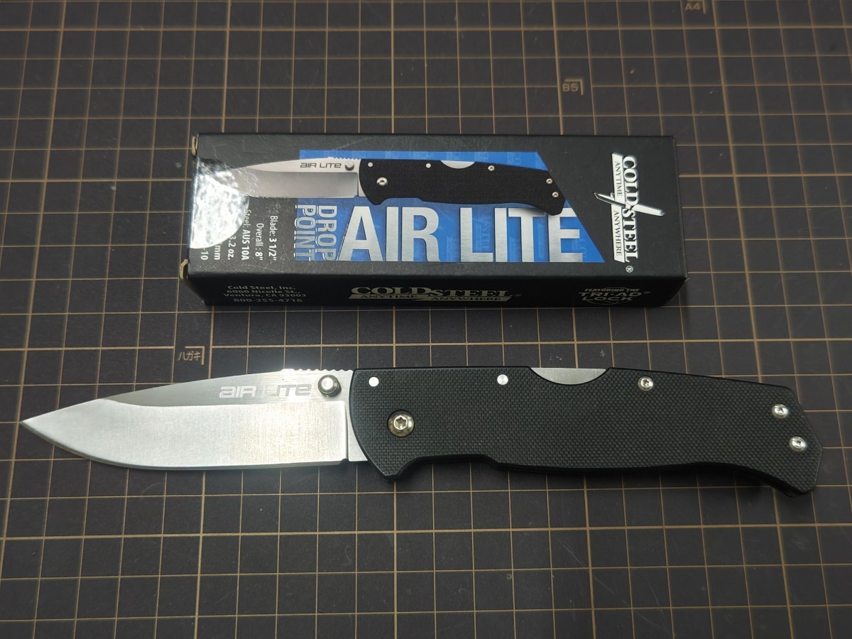 COLDSTEEL AIR LITE コールドスチール エアライト ドロップポイント フォールディングナイフ 折りたたみナイフ_画像1