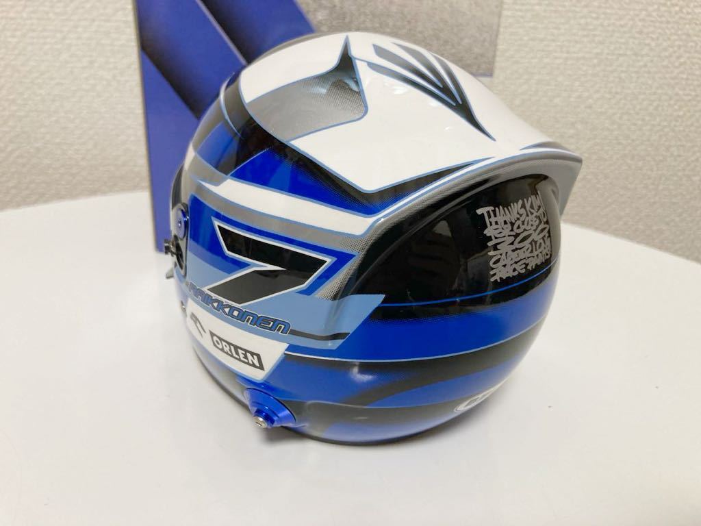 直筆サイン キミ・ライコネン 1/2 レプリカヘルメット アルファ 直筆サイン キミ・ライコネン 1/2 レプリカヘルメット アルファ