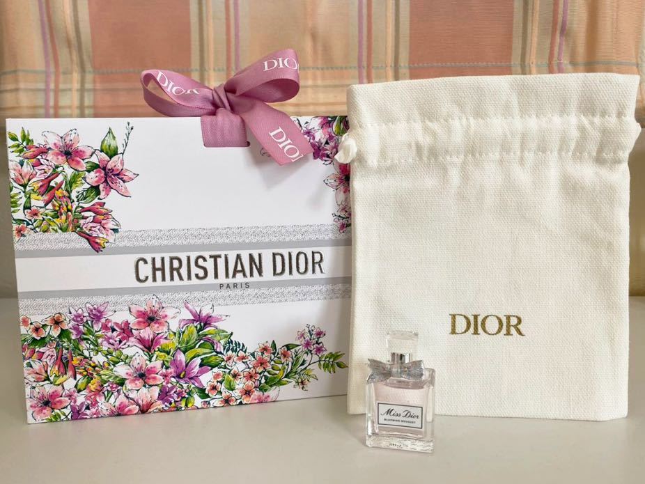 【未使用品】ミスディオール ブルーミングブーケ DIOR ノベルティ ミニチュアギフト Dior 香水 ディオール_画像1