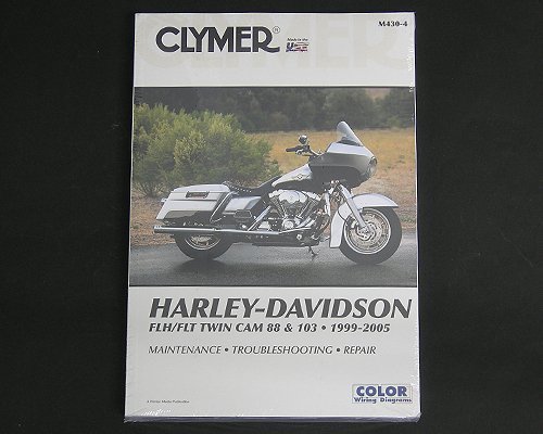 CLYMER ハーレー サービスマニュアル 1999-2005 TC88 FLHT FLHX FLTR FLHR ツアラー ハーレーダビッドソン 整備書 修理 英語版_画像1