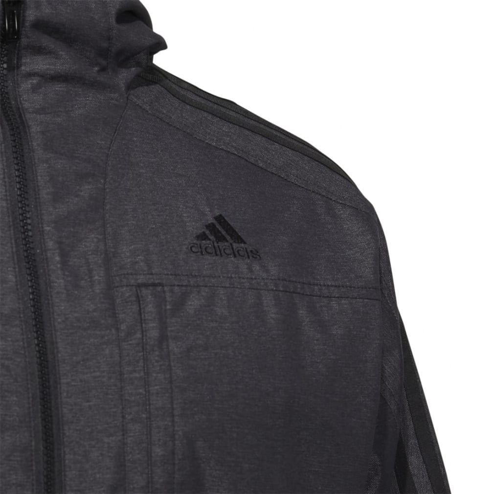 ★アディダス ADIDAS 定価10670円 新品 メンズ 軽量 撥水 防風 除湿 ウインドブレーカー ジャケット 黒 [HM2722-M] 二 壱★QWER_画像3