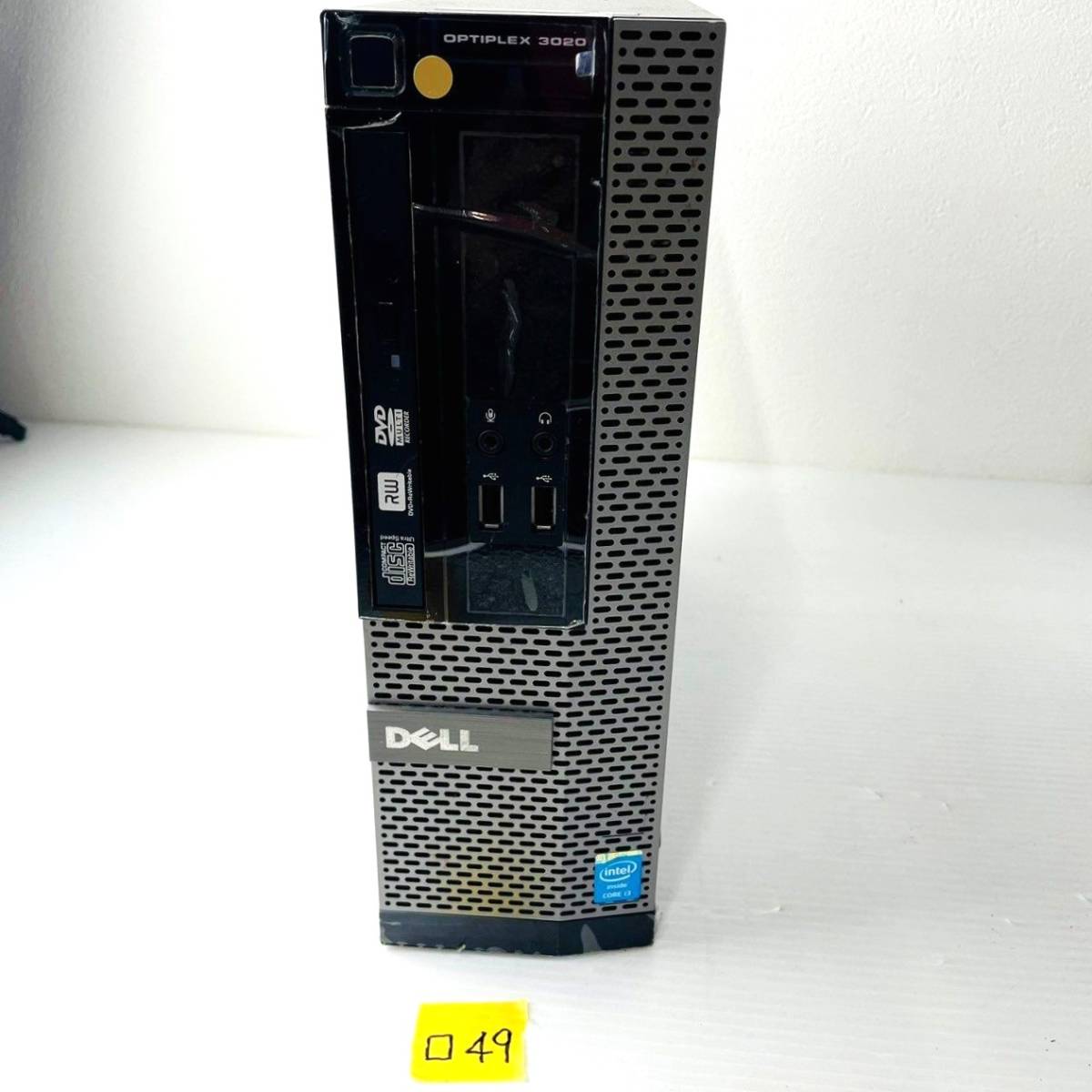 □49【通電OK】DELL OptiPlex 3020 intel(R) Core(TM) i3-4130 CPU @ 3.40 GHz Win8 Pro Windows デスクトップ パソコン PC デル_画像1