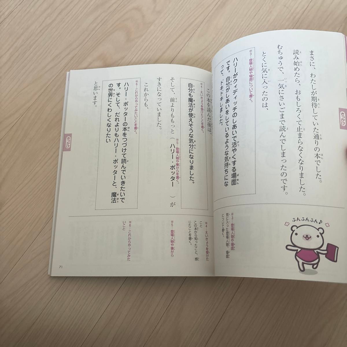 あなうめ　読書感想文　