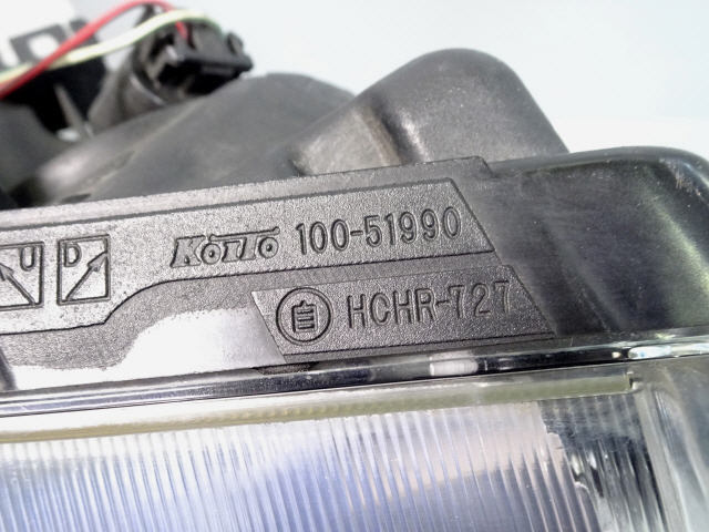 ムーヴ DBA-L175S 右 ヘッド ライト ランプ レンズ ＨＩＤ KOITO 100-51990 1kurudepa_画像6