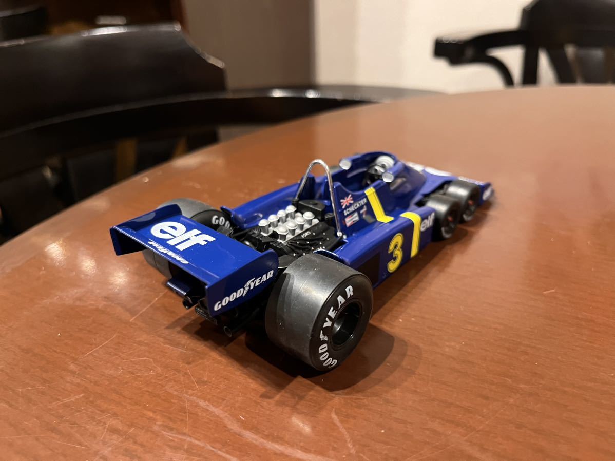 絶版ディアゴスティーニビッグスケールF1車のみ1/24ティレルP34シックスホイラータイレル6輪車現状他HOTWHEELS等多数出品定形外同梱可_画像2