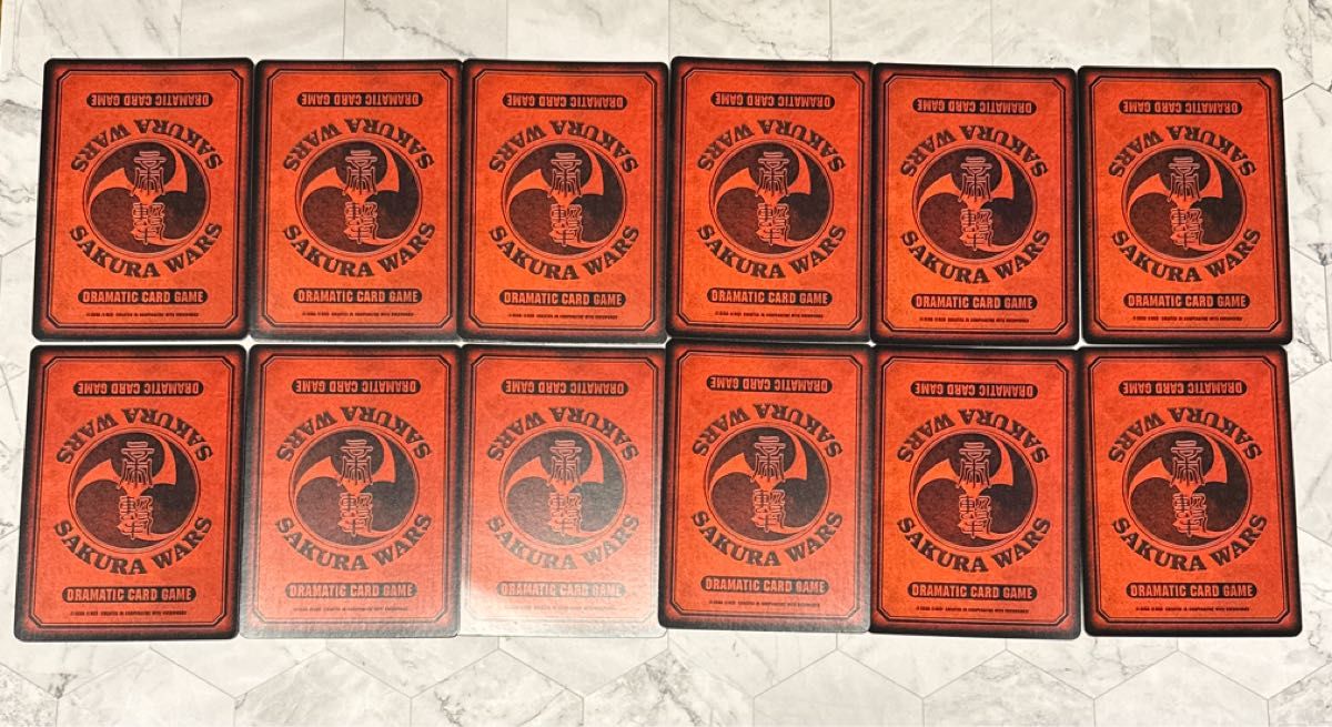 サクラ大戦 ドラマチックカードゲーム 6種×2枚