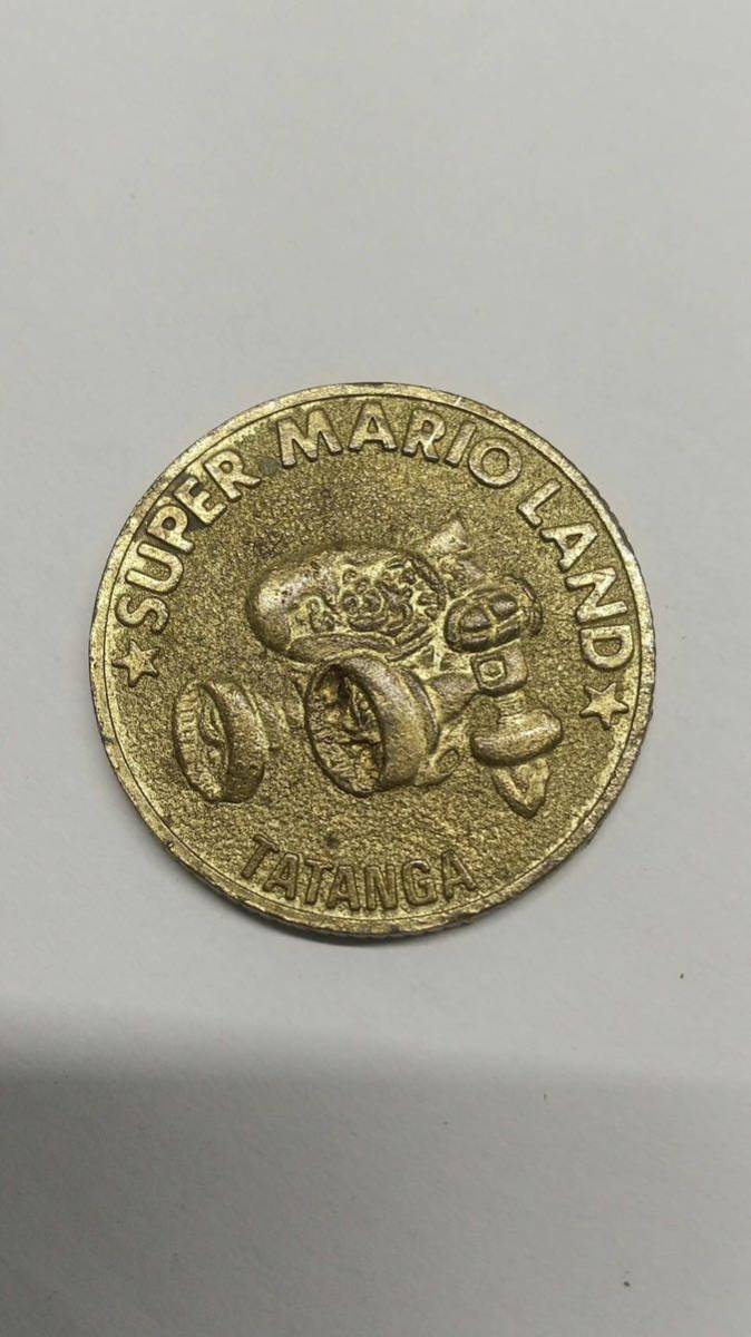 【激レア当時物】SUPER MARIO　LAND スーパーマリオランド メダル コイン Nintendo ナガサキヤ 昭和レトロ 任天堂 長﨑屋 記念メダル _画像1