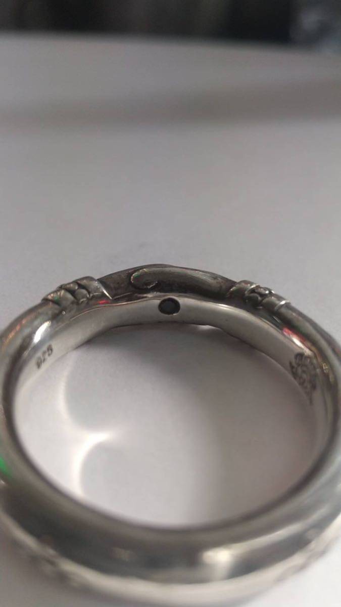 AQUA FORTIS アクアフォルティス ハンドデザイン シルバー リング 指輪 925刻印 SILVER アクセサリー リング デザイン _画像5