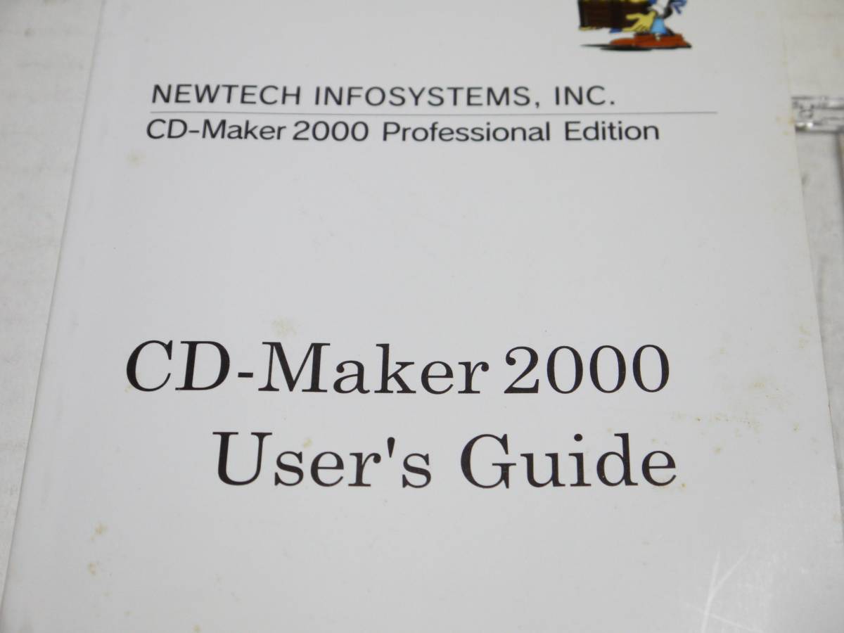 NTZ made CD-Maker2000 Ver.4 correspondence OS:Windows95/98/2000