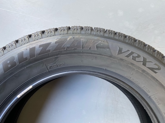 ■225/60R17 99Q■VRX2 2022年製■ブリザック VRX2 スタッドレスタイヤ 4本セット ブリヂストン BLIZZAK 新品未使用 225 60 17の画像7