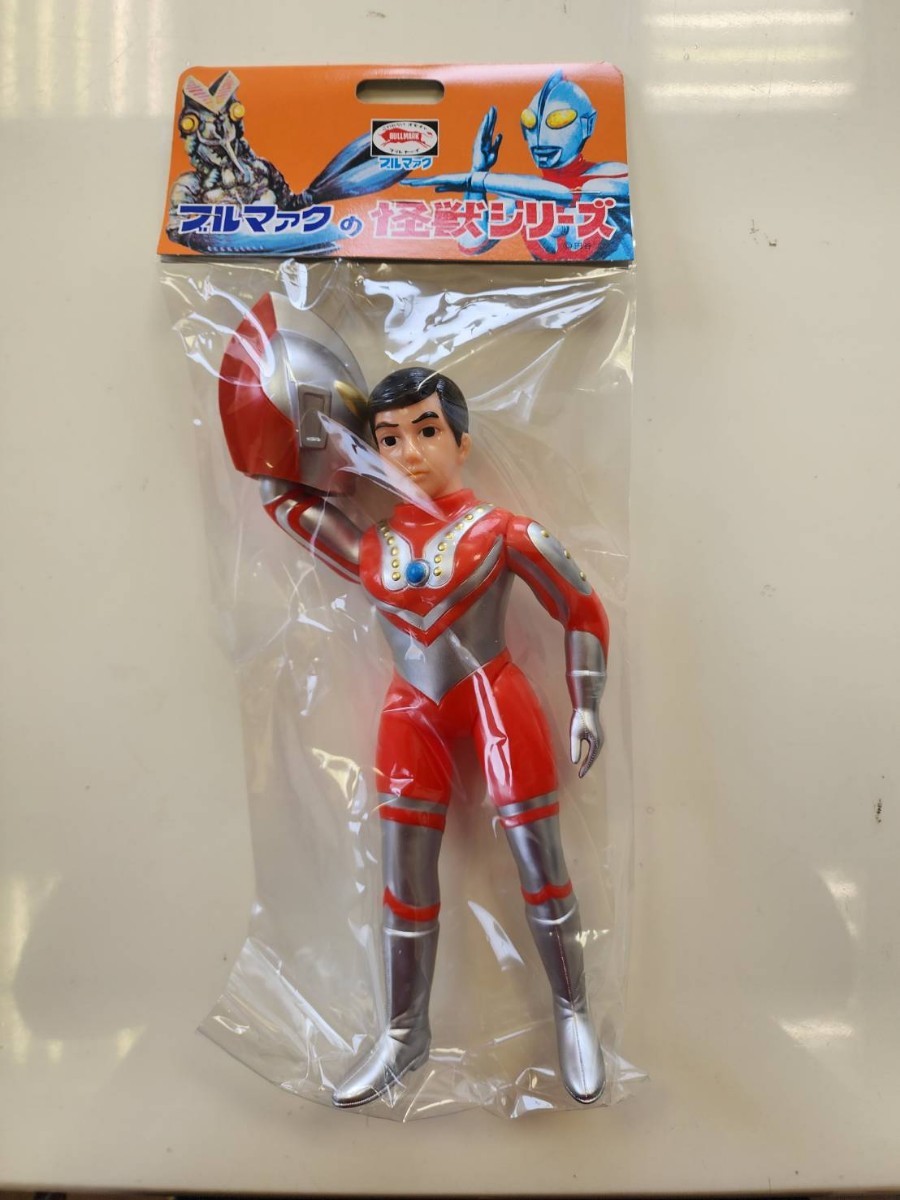 新品未開封品 ブルマァク ソフビ マスク取れゾフィー ウルトラマンゾフィー