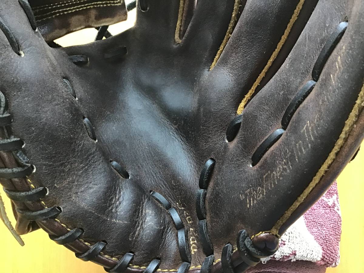 ローリングス Rawlings 一般軟式野球用グローブ オールラウンド 右投げ ブラウン 大人用 ベースボール グラブ_画像6