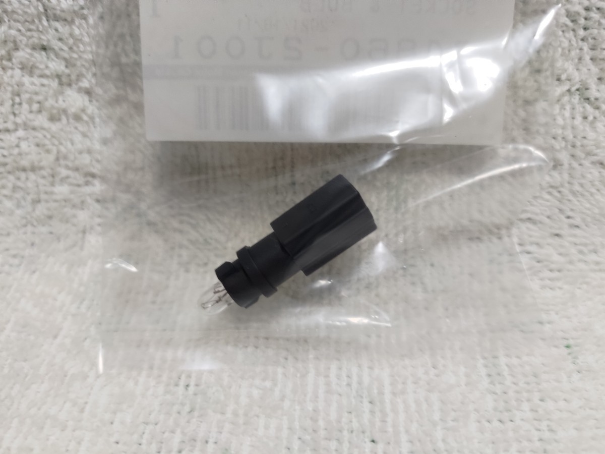 未開封 日産 純正部品 ソケット&バルブ SOCKET&BULB 24860-2J001 グローブボックスランプ スカイライン R34 GT-R BNR34 ER34 ENR34 HR34 _画像5