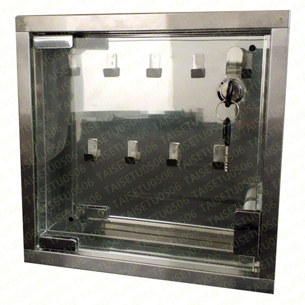  key box ornament home use small size ornament 9 key key cabinet, transparent . is seen stainless steel steel key control, install . easy 