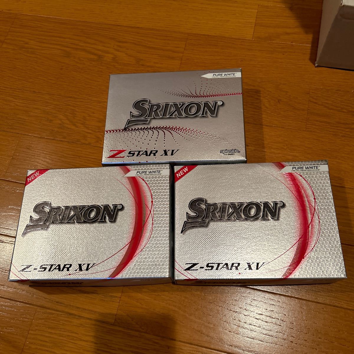 SRIXON Z-Star XV 新品未使用　3ダース(36球分)_画像1