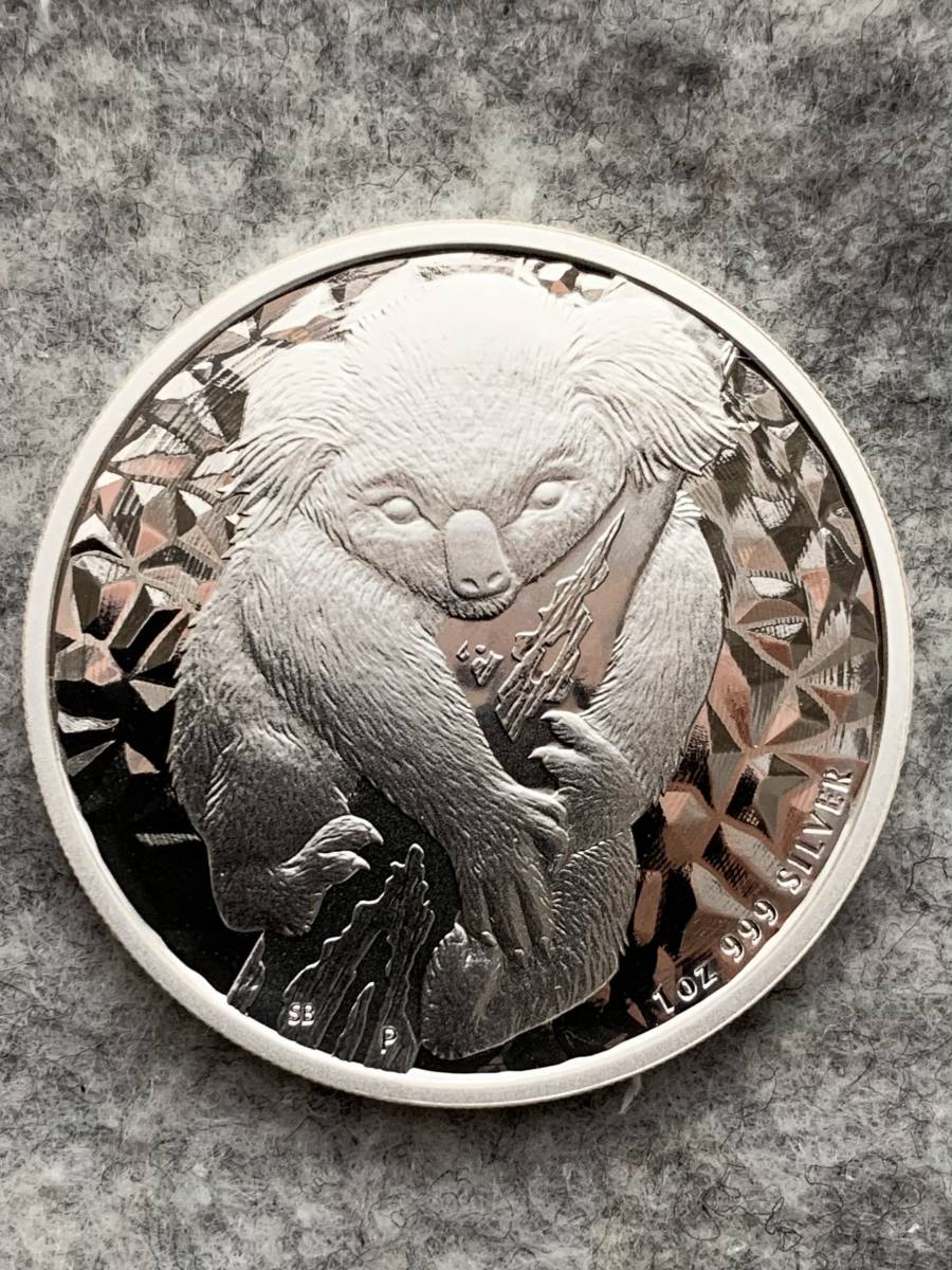 オーストラリア　コアラ銀貨　2007年　1ドル銀貨（1オンス）/コインカプセル付_画像2