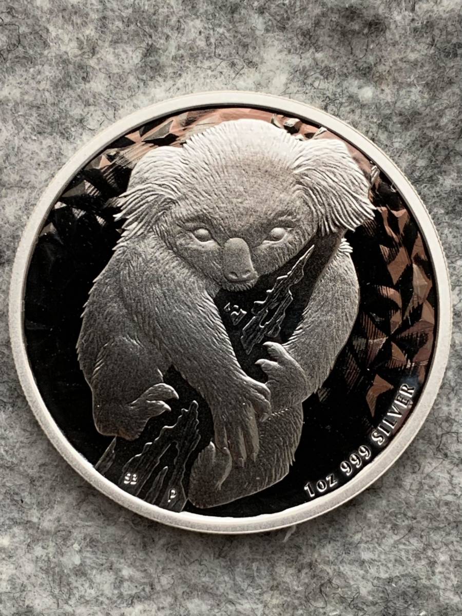 オーストラリア　コアラ銀貨　2007年　1ドル銀貨（1オンス）/コインカプセル付_画像4