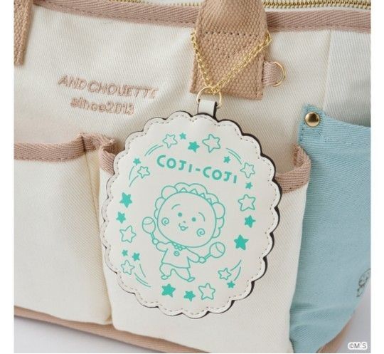 新品 タグ付き &chouette コジコジ キャンバス ハンドバッグ さくらももこ コレクション デニムバッグ と トートバッグ