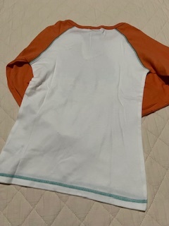 ① 新品 タグ付き Tシャツ 長袖 150㎝ ポイント消化 クーポン 【土日月限定クーポンご利用で1000円】_画像2