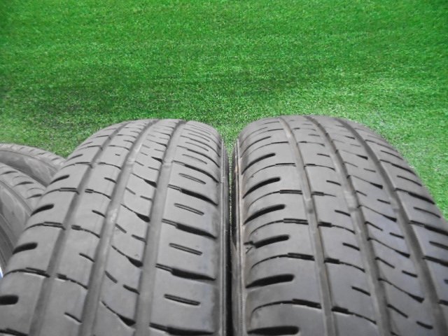 5FB743 BC3)) 送料無料 2023年製 155/65R14 ダンロップ ENASAVE EC204 夏タイヤ+ホンダ純正14インチアルミホイール4本セット N-BOX_画像7