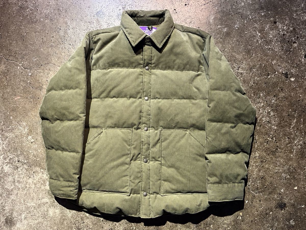 10064円 THE NORTH FACE PURPLE LABEL 21AW Corduroy Down Shirt 10064円 THE NORTH FACE PURPLE LABEL 21AW Corduroy Down Shirt