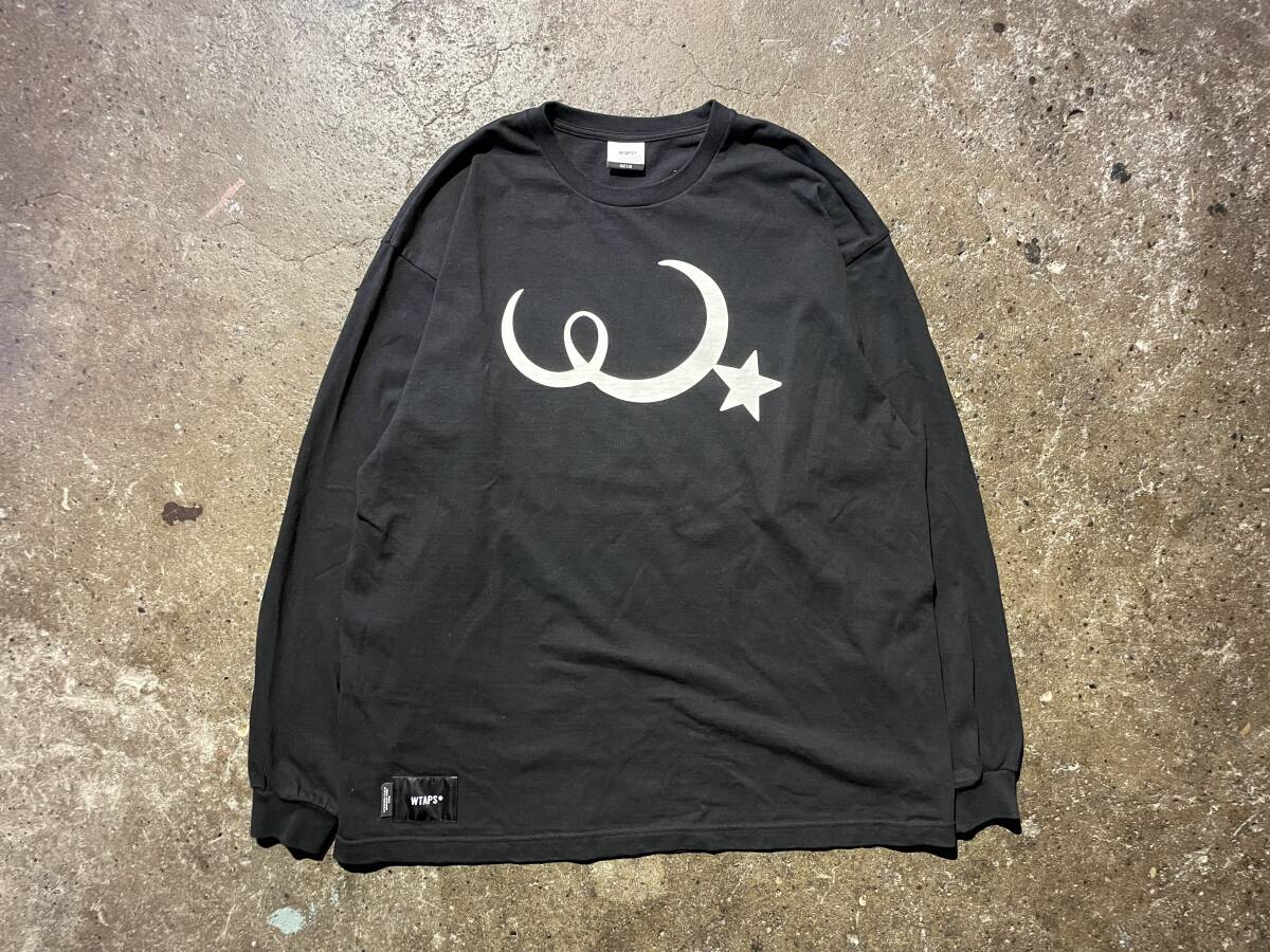 WTAPS 22ss SNEAK MOON&STAR L/S TEE ダブルタップス 2022ss スネーク ムーン＆スター 長袖カットソー ロングスリーブ 2