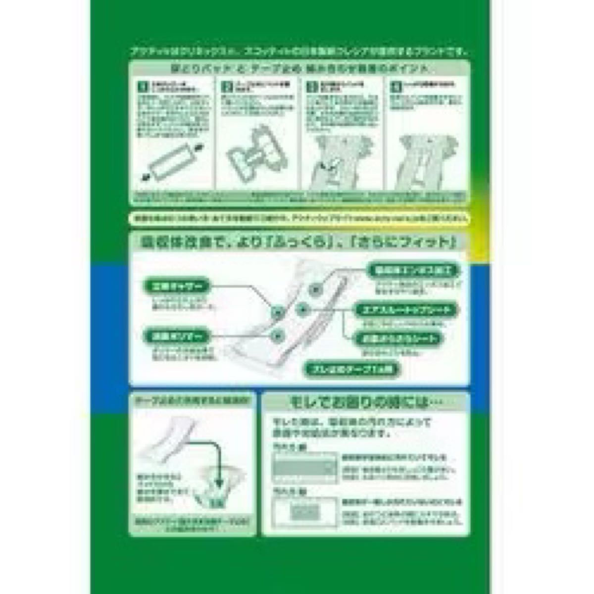 【新品未開封】日本製紙クレシア アクティ 尿とりパッド 昼用 長時間 3回分吸収 24枚
