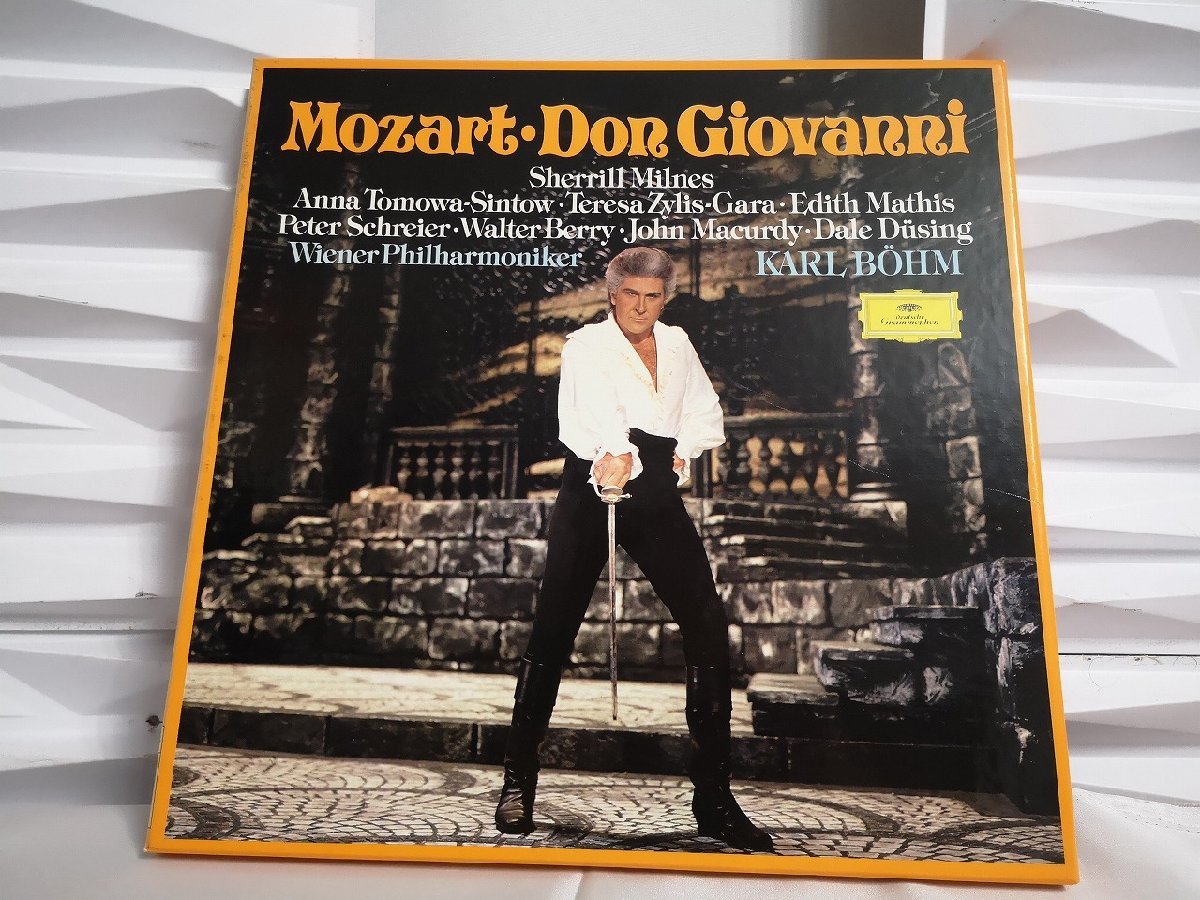 ■3点以上で送料無料!! 2563-969～971 Mozart DON Giovanni/Mozart・Bohm レコード3枚セット モーツァルト LP4575_画像1