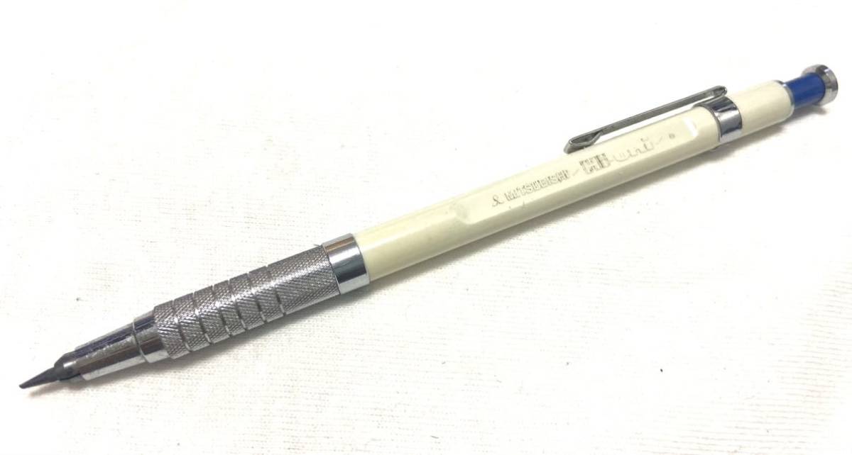 激レア　MITSUBISHI 三菱鉛筆　Hi-uniホルダー　ハイユニホルダー　白軸シャープペンシル シャープペン 廃番 芯ホルダー