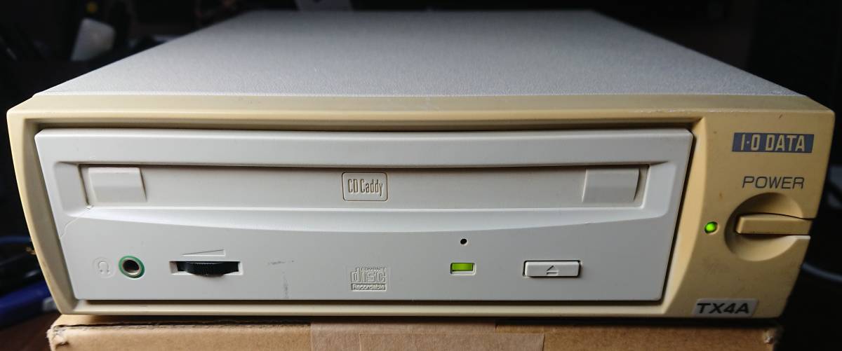 【Win10動作確認済】SONY CDU-948S CD-R 外付け SCSI IOデータケース入り_画像1