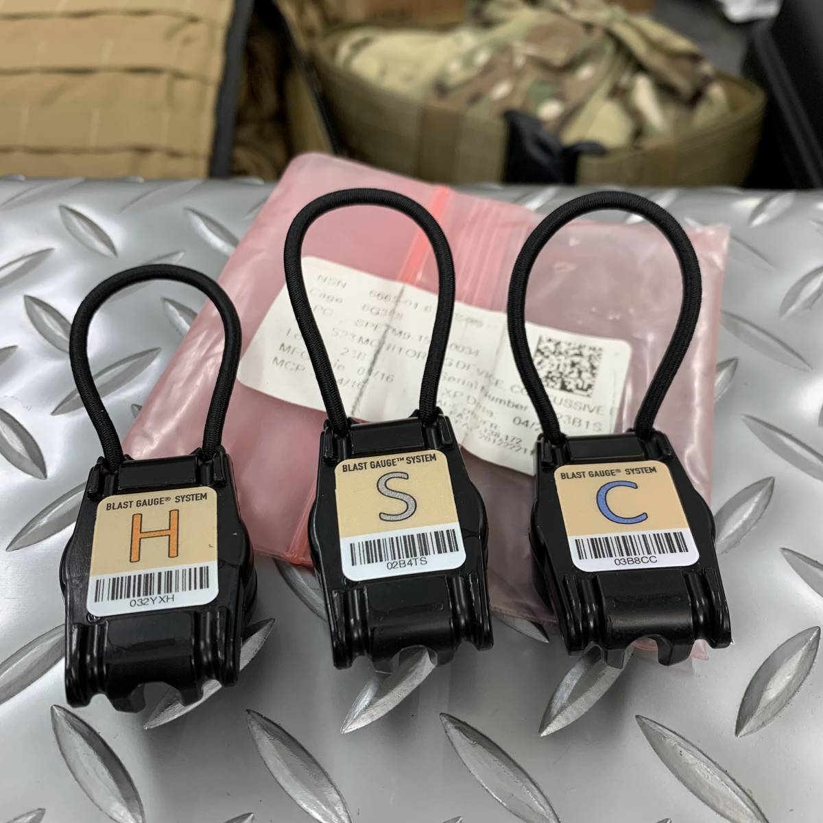 未使用品 米軍 実物 BLAST GAUGE ブラストゲージシステム 送料無料 Yahoo!オークション - 米軍実物 Blast Gauge System ブラスト