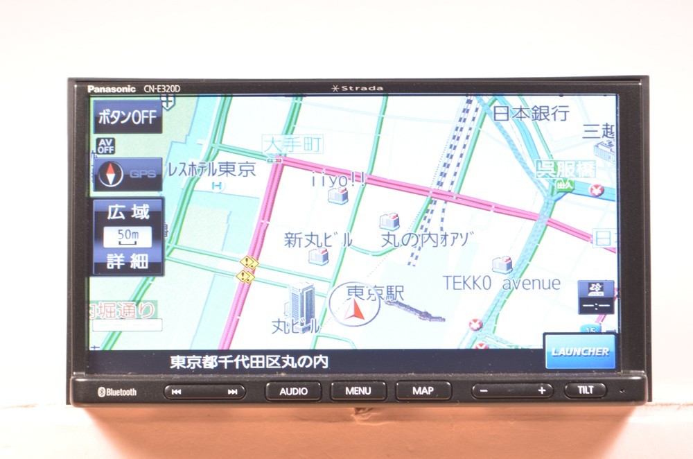 CN-E320D パナソニック メモリーナビ 2019地図 整備済み 保証 S/no.562700K44_画像1