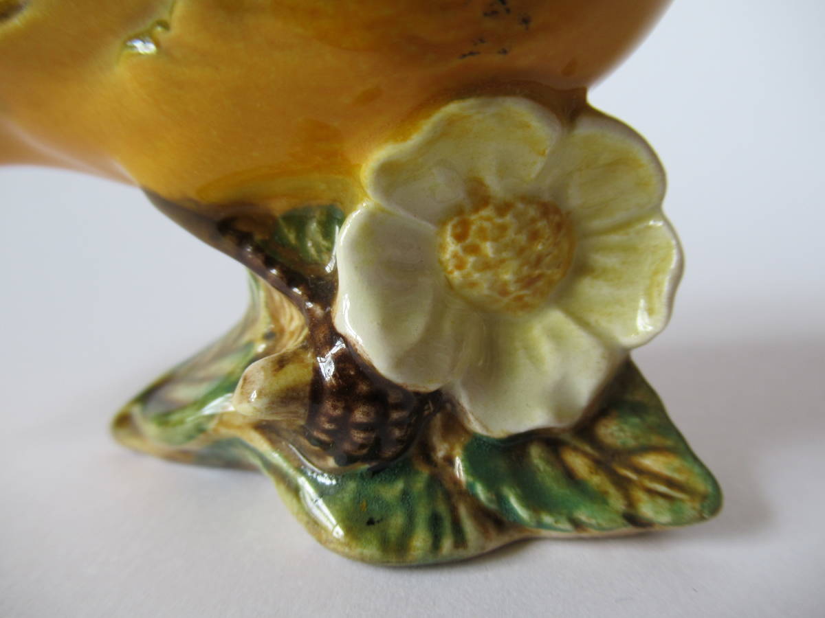 英国製　Beswick　陶器　アオカワラヒ　小鳥の置物　オブジェ　_画像8
