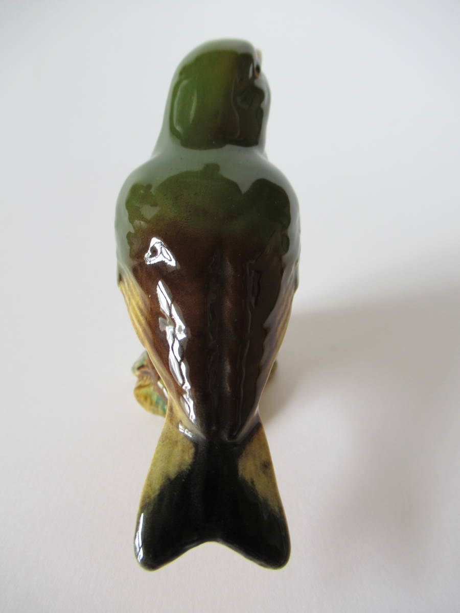 英国製　Beswick　陶器　アオカワラヒ　小鳥の置物　オブジェ　_画像5