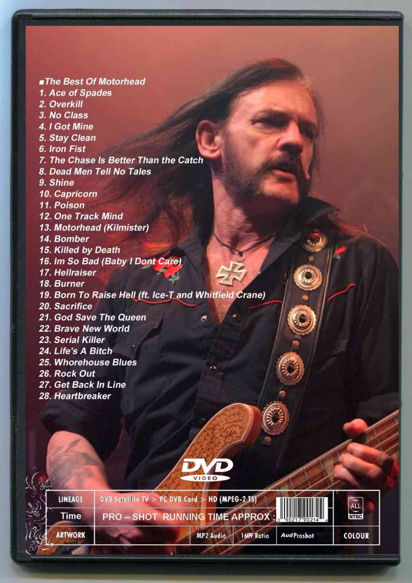 モーターヘッド PV Best Of Motorhead DVD_画像2