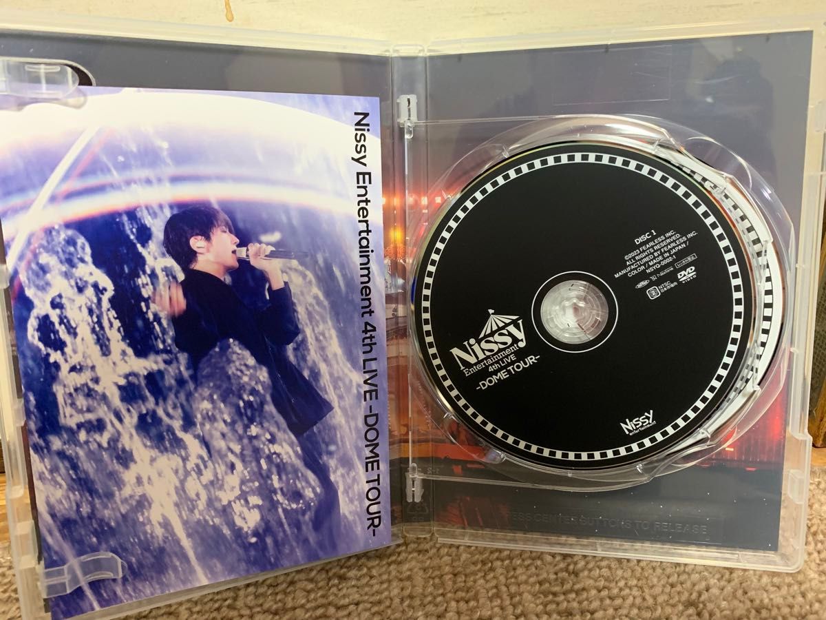 nissy グッズ Nissy Entertainment 4th LIVE -DOME TOUR- DVD nissy グッズ Nissy Entertainment 4th LIVE -DOME TOUR- DVD