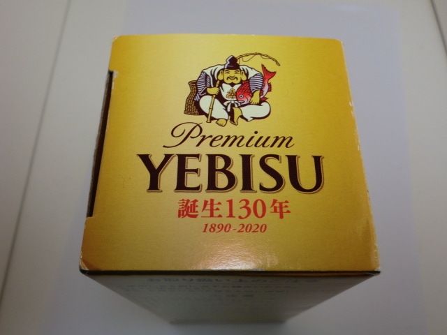 ★YEBISU/誕生130周年「エビスビール１３０年磨かれた【金のコク】実感タンブラー/非売品」未使用品_画像5