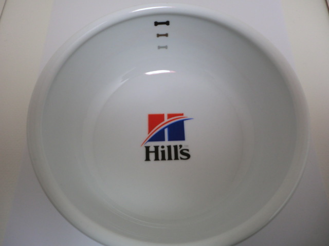 * cat ./Hill\'s[ dog for legs attaching hood bowl / Hill z limitation design / ceramics made / microwave oven OK] unused goods 