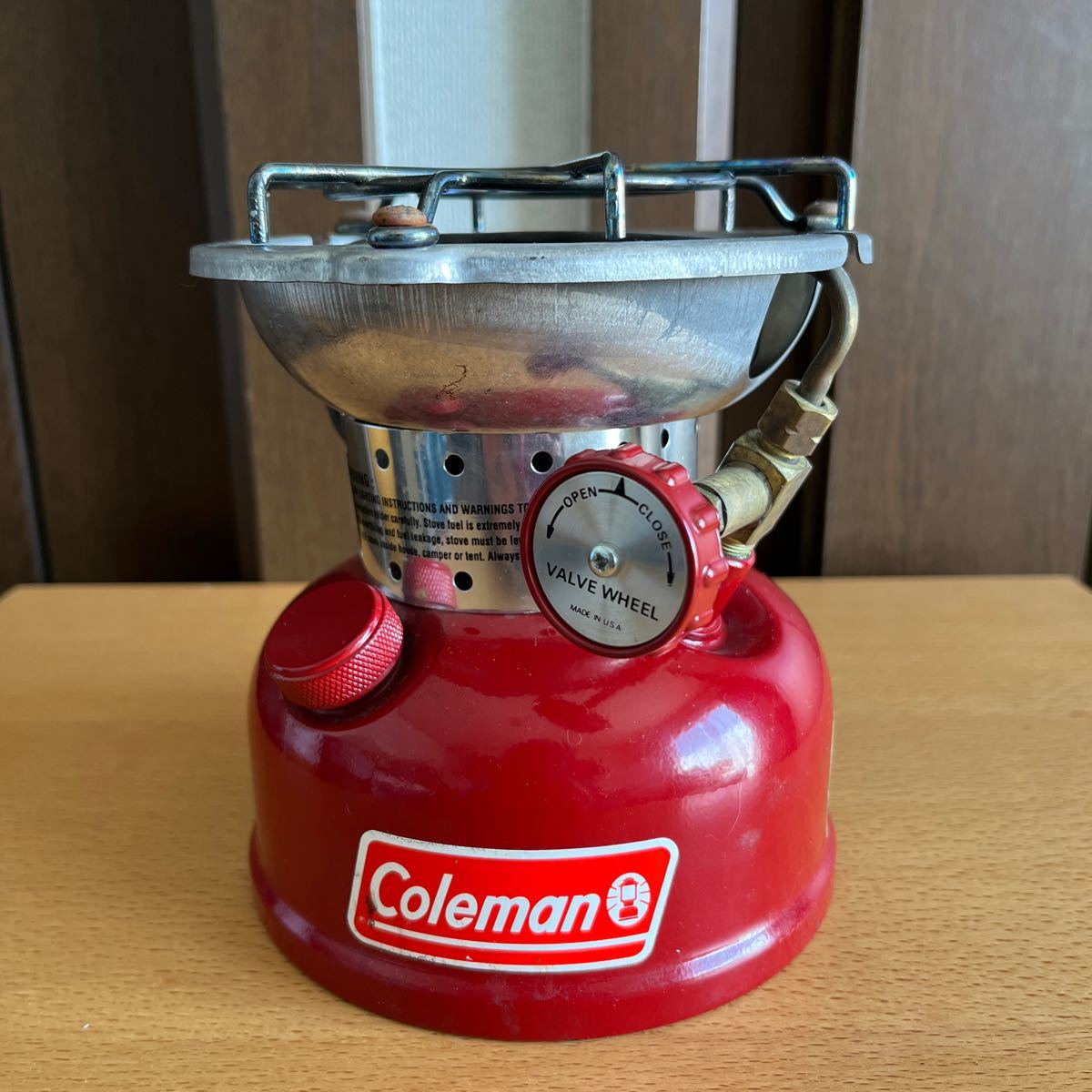 Coleman 502-455J レッド ストーブ _画像1