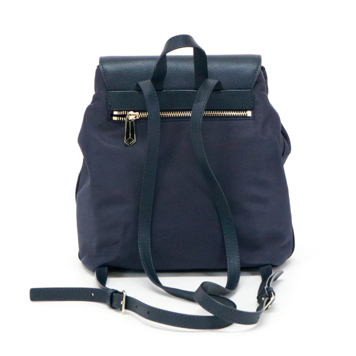  Paul Smith Paul Smith backpack nylon leather multi stripe rucksack men's lady's unisex navy beautiful goods used 