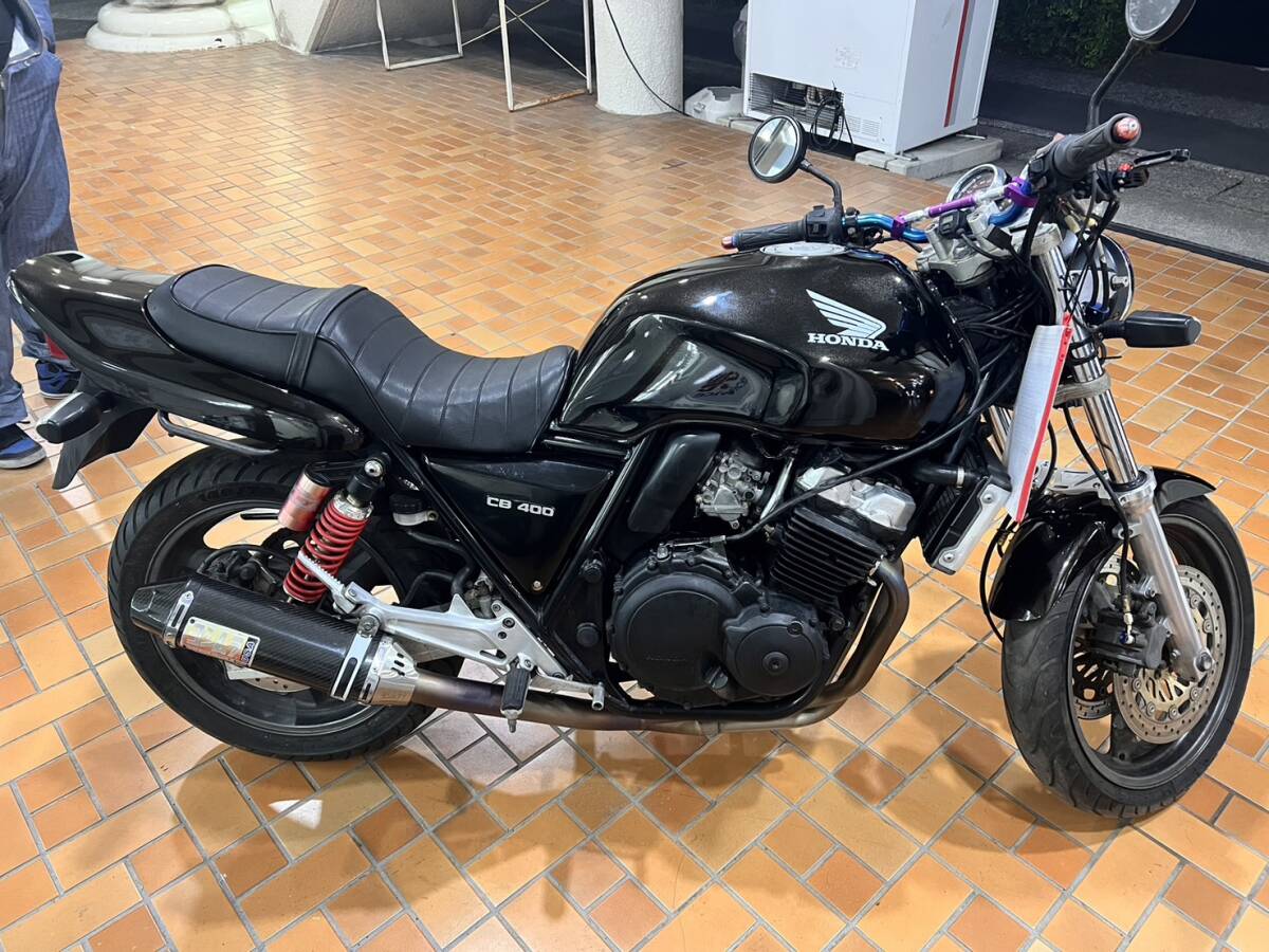 CB400SF nc31 HONDA ☆走行動画あり　☆外装綺麗　☆FフォークOH済　☆カスタム多数　☆機関、吹け上がり良好　☆全国配送　☆引取り可能_画像3