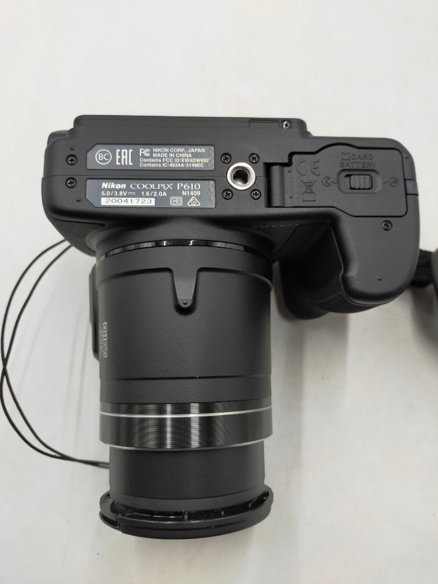 ●Nikon COOLPIX P610 デジタル一眼レフカメラ ブラック ニコン カメラバッグ付き_画像8