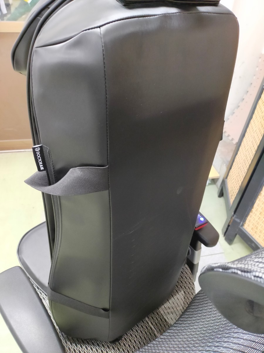 ●DOCTOR AIR 3D MASSAGE SEAT PREMIUM MS-002 ドクターエア マッサージシート プレミアム ブラック ※椅子は付属しません_画像3