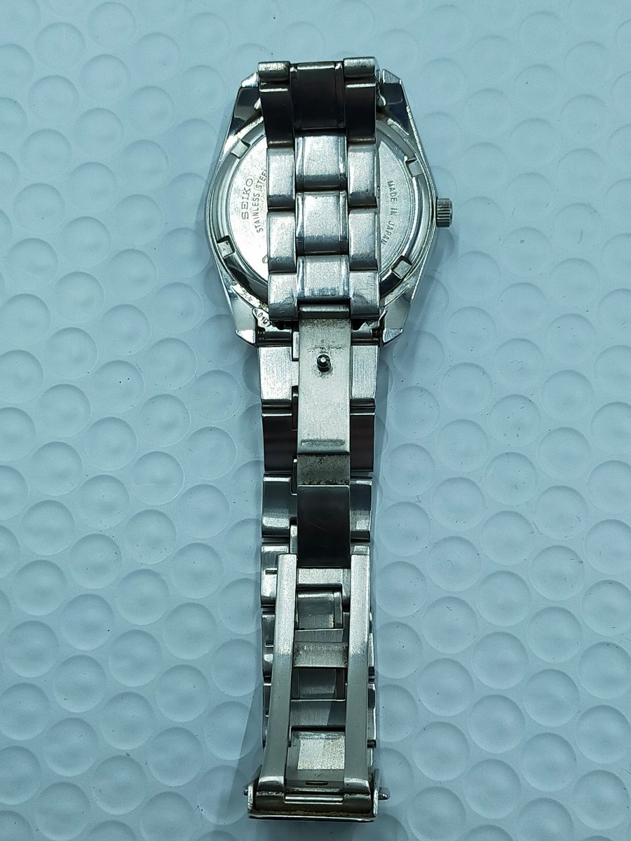 ●SEIKO パーペチュアルカレンダー 8F33-0040 アナログ腕時計 170013 シルバー ステンレススティール セイコー_画像5