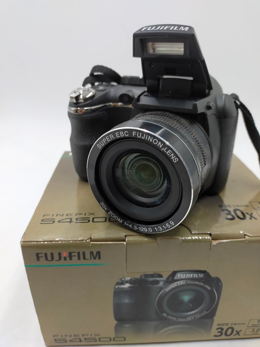 ●FUJIFILM FINEPIX S4500 レンズ一体型デジタルカメラ ブラック フジフィルム ファインピクス_画像1