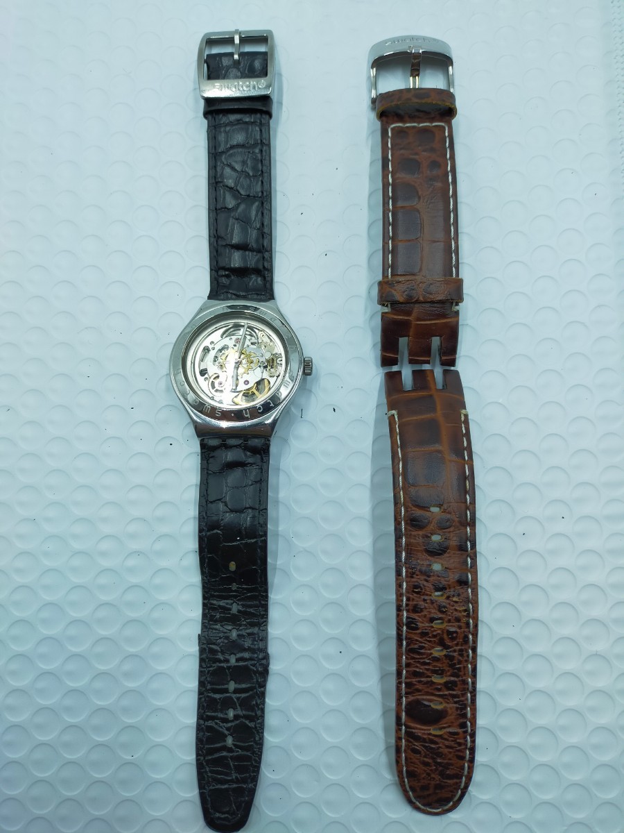 □SWATCH スウォッチ スバル40周年 アナログ腕時計 40thANNIVERSARY SUBARU ベルト付き_画像3