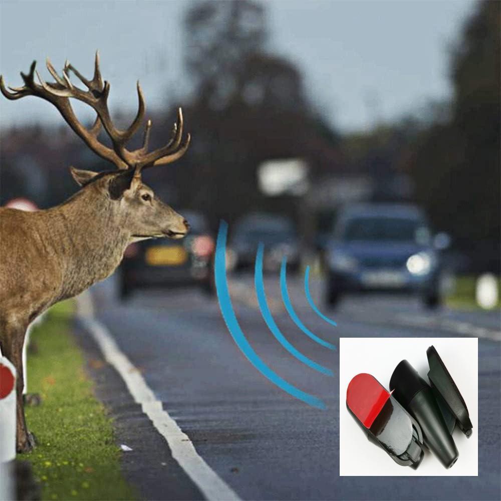 【新品2個】自動車用鹿避け笛 衝突防止 野生動物 接触防止 鹿笛 バイクの画像5