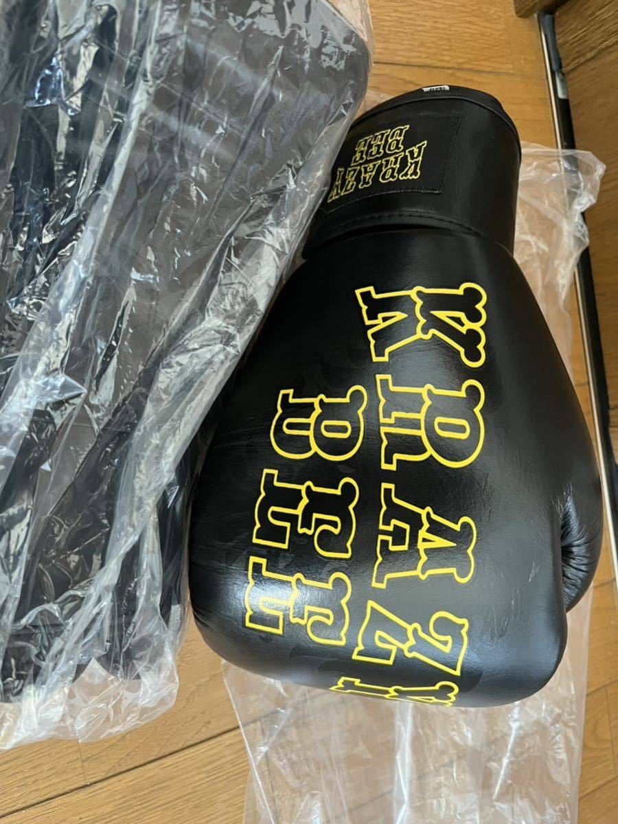 正規 KRAZY BEE オリジナルグローブ 本革仕様・14oz ★ クレイジービー 山本KID RIZIN supreme ネイバーフッド supremeの画像3