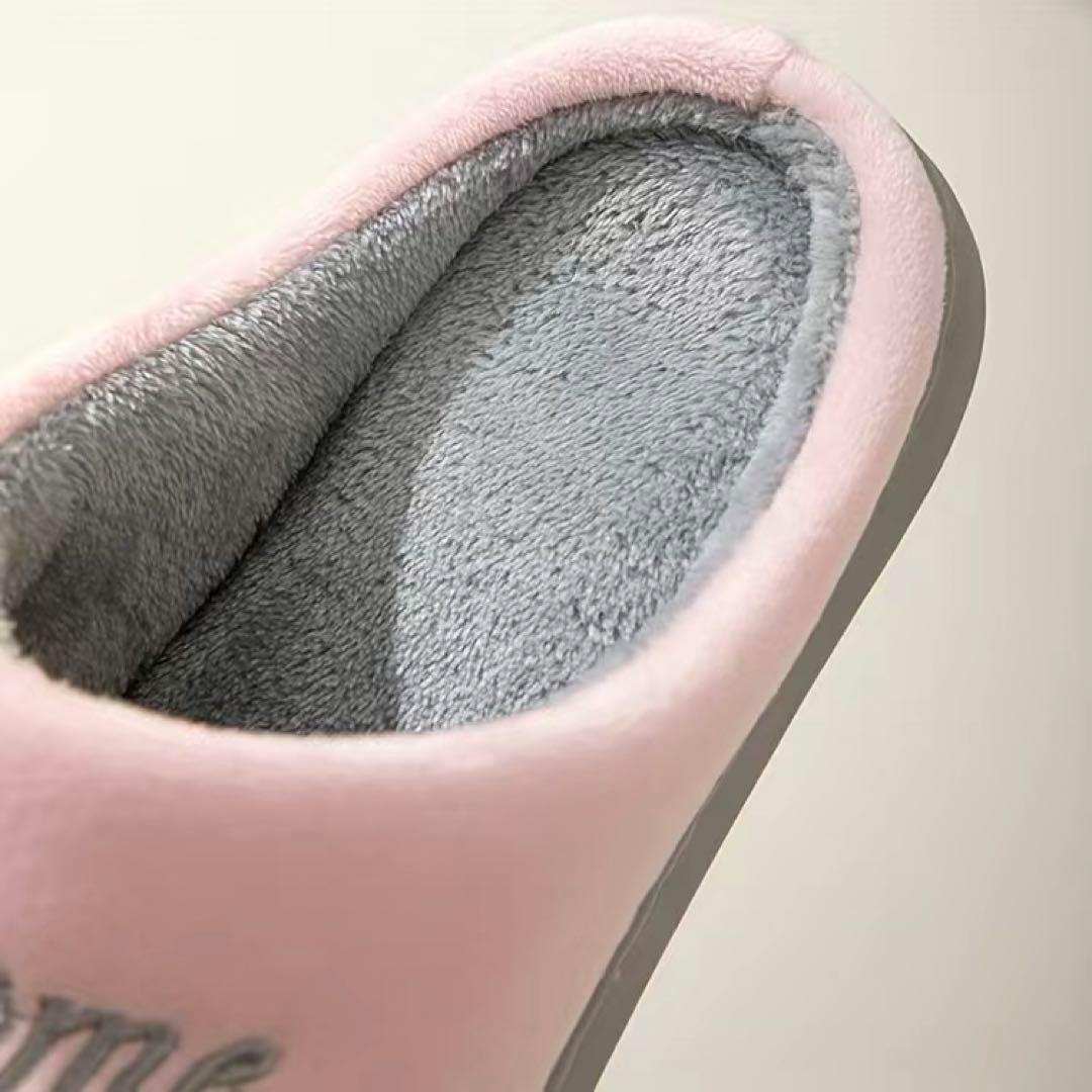  последний 1[S] кошка салон обувь тапочки защищающий от холода fwafwa для мужчин и женщин розовый × серый 